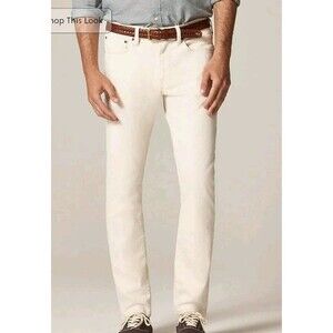 J.Crew Size 34x30 770™ Straight-fit Bergen Five-Pocket Pant Cape Cod Canvas NWT